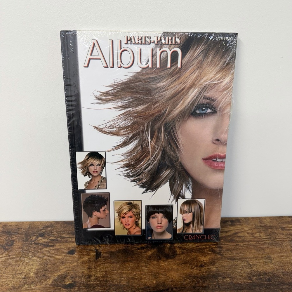 SEALED Gran'Chic Paris Paris Album Vol N Hair Styling Styles Salon Book Siller